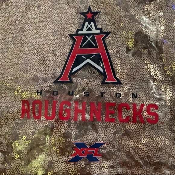 Houston Roughnecks Clear Drawstring Backpack - Picture 2 of 6